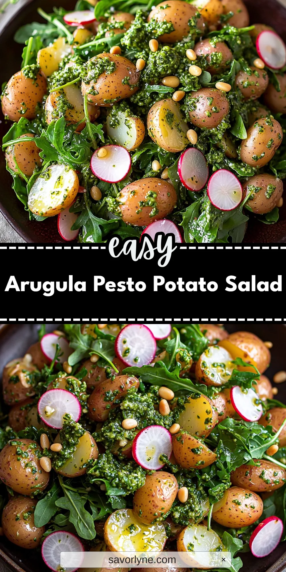 Arugula Pesto Potato Salad