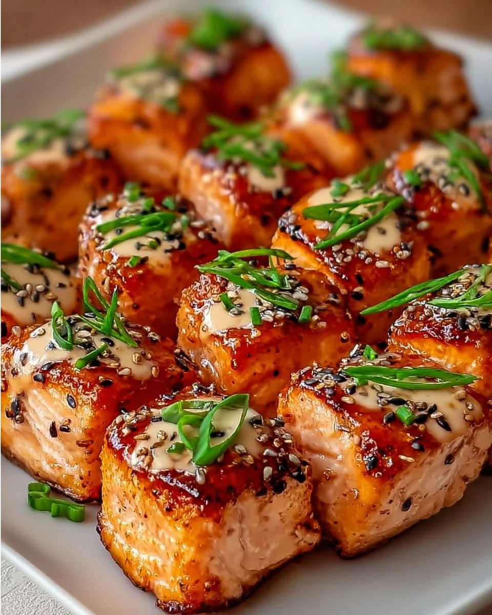 Bang Bang Salmon Bites