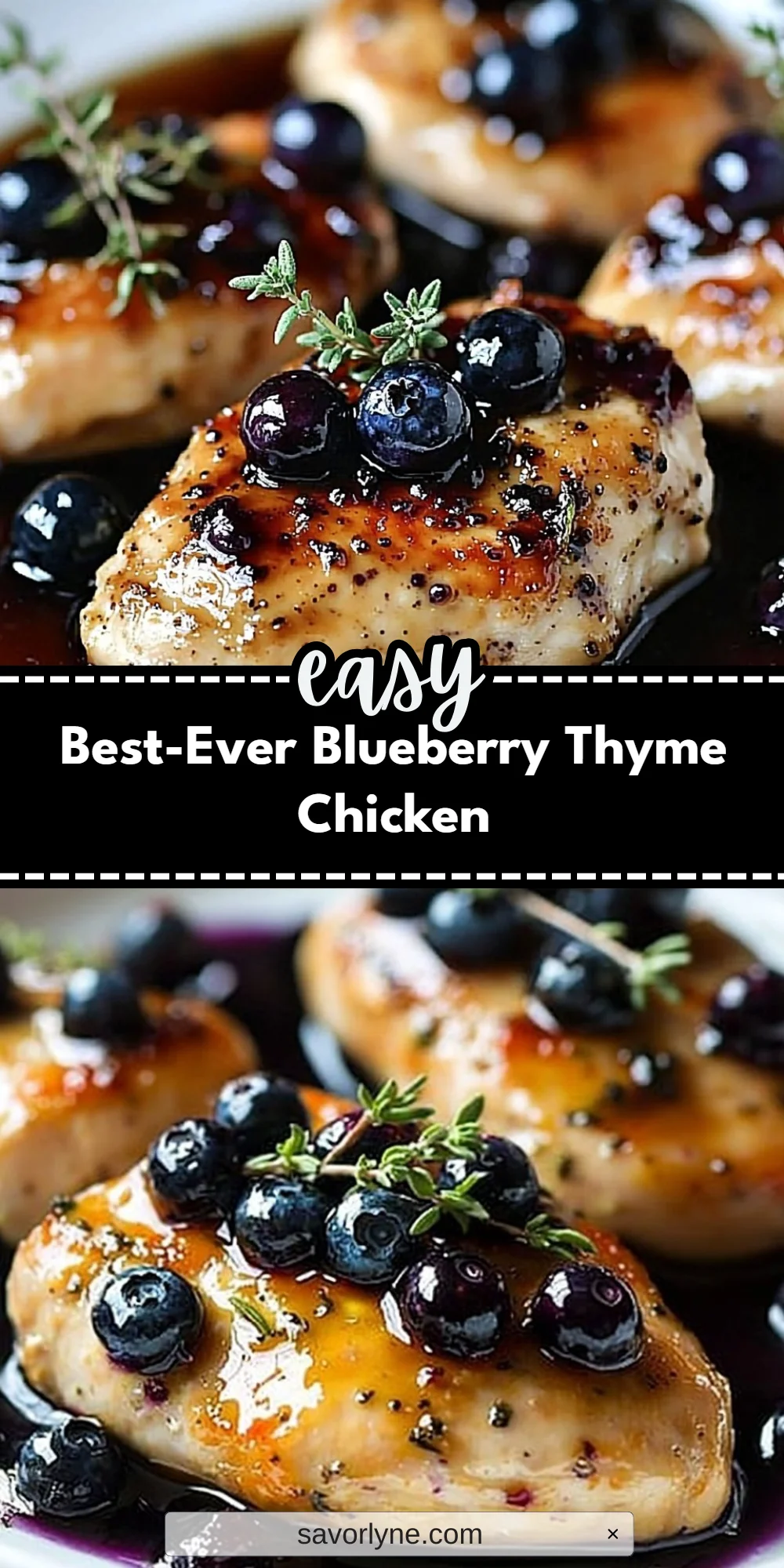 Best-Ever Blueberry Thyme Chicken