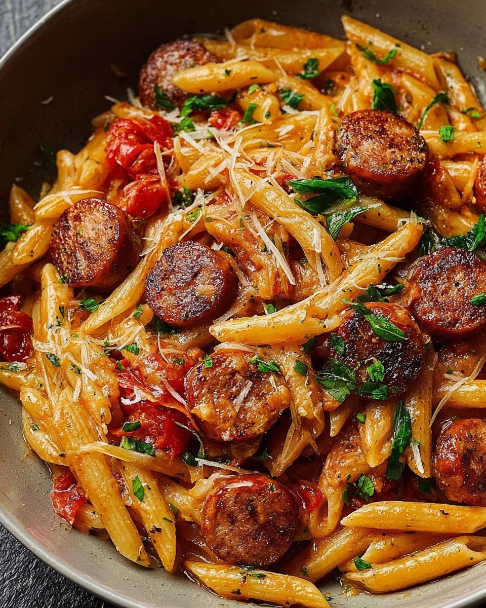 Cajun Sausage Pasta