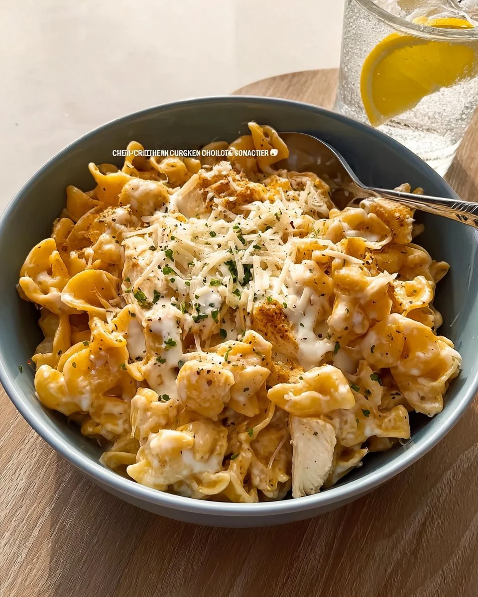 Cheesy Chicken Pasta