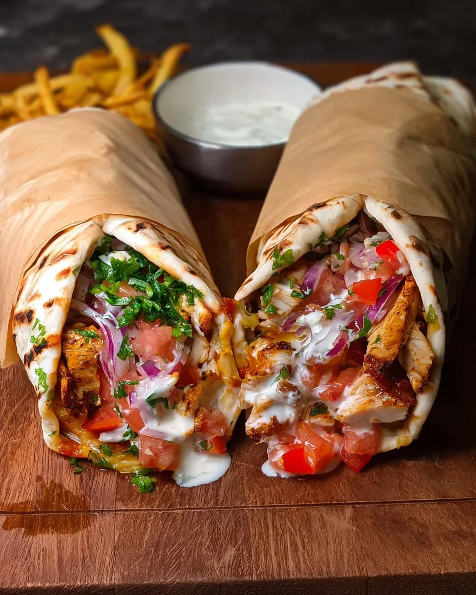 Chicken Shawarma Wrap