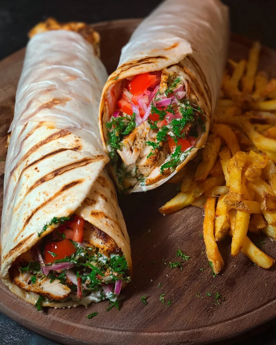 Chicken Shawarma Wrap