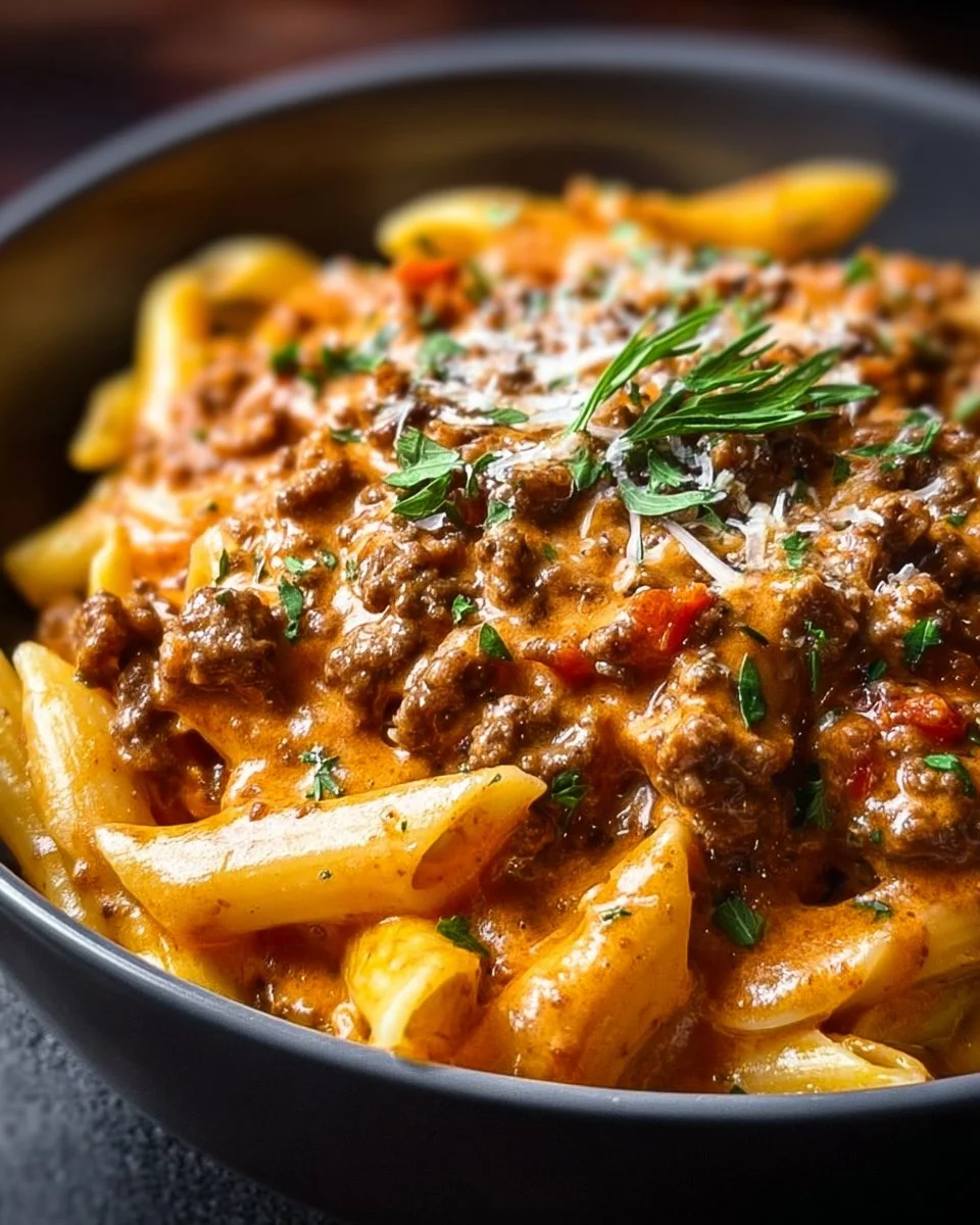 Creamy Beef Pasta
