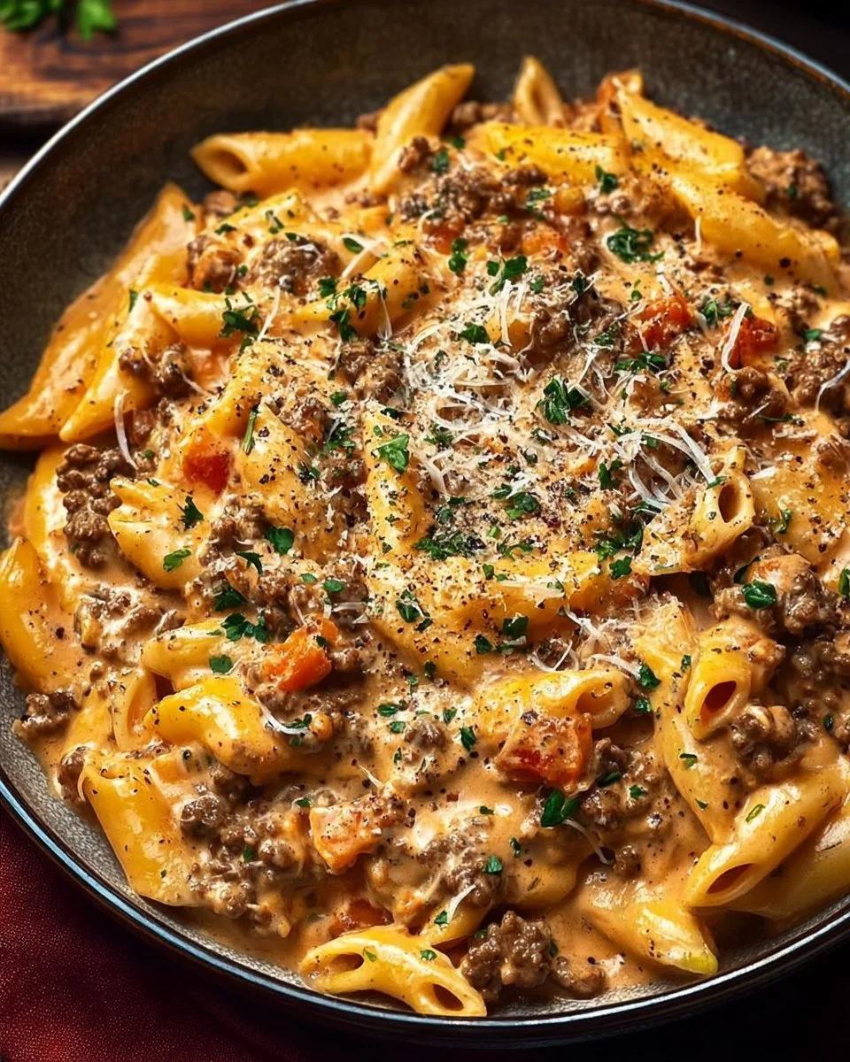 Creamy Beef Pasta
