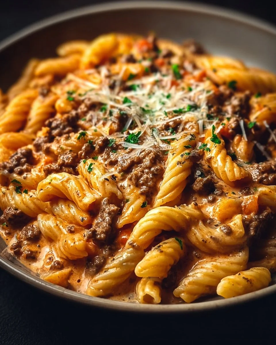 Creamy Beef Pasta