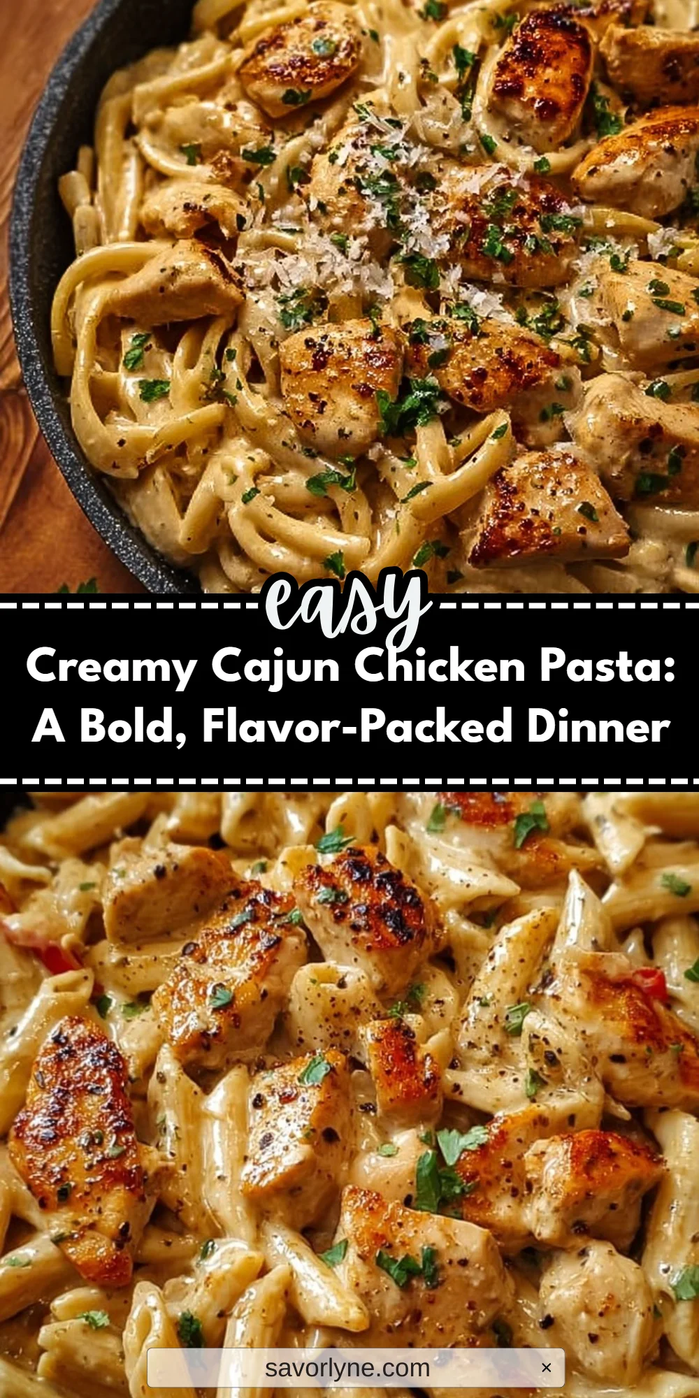 Creamy Cajun Chicken Pasta: A Bold, Flavor-Packed Dinner