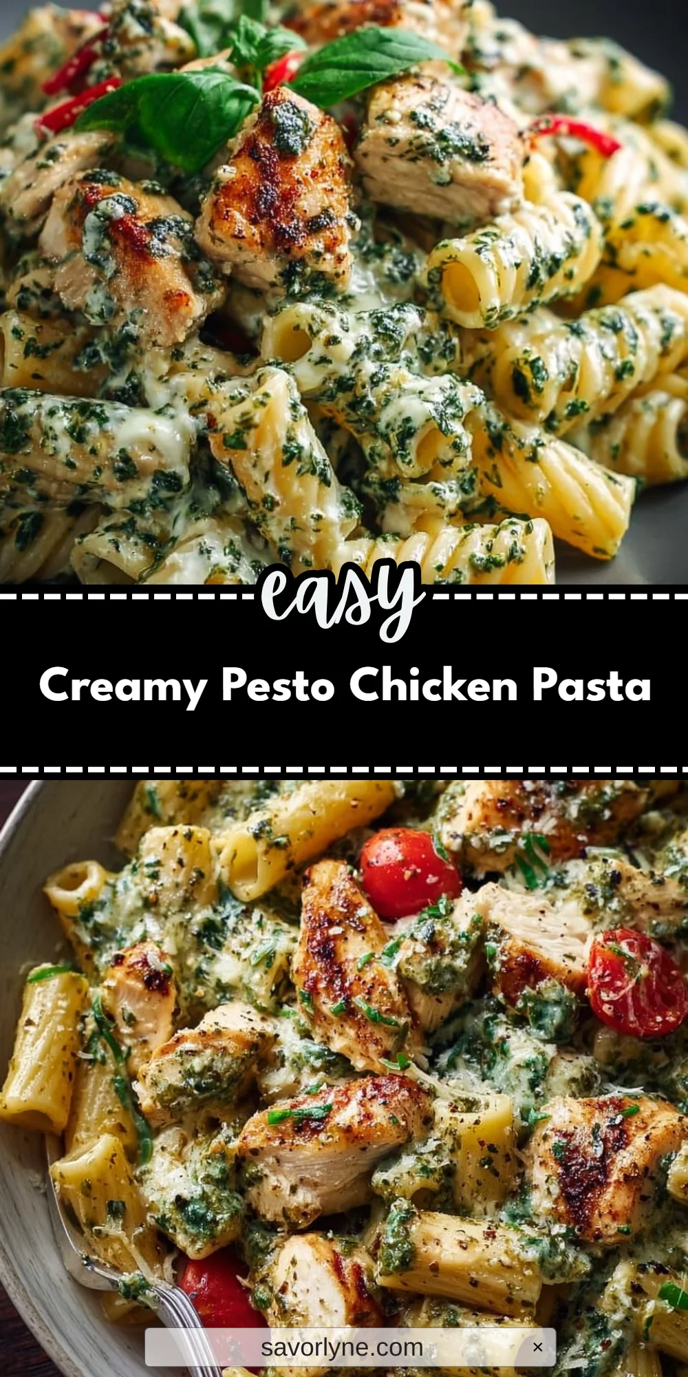 Creamy Pesto Chicken Pasta