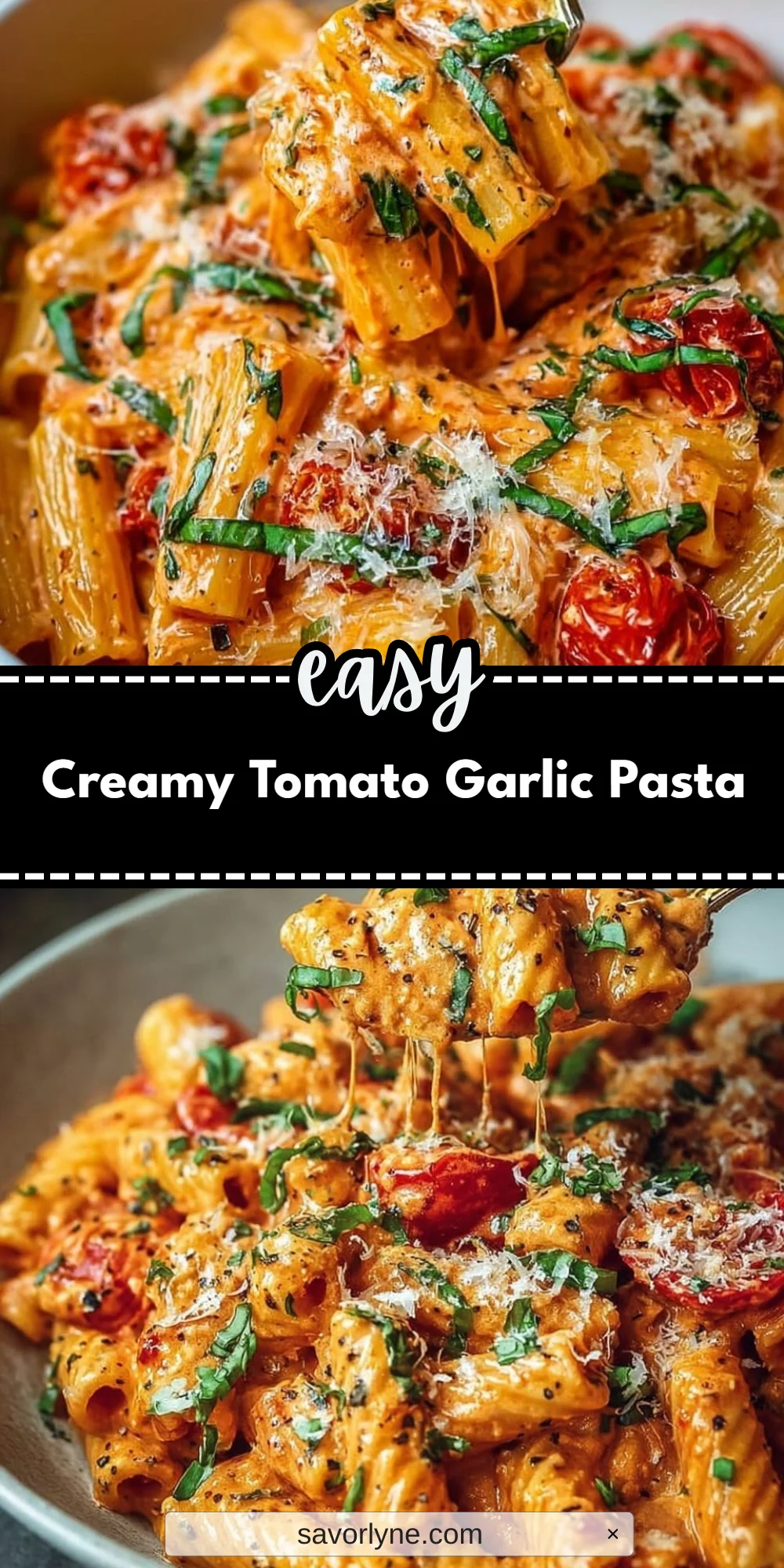 Creamy Tomato Garlic Pasta
