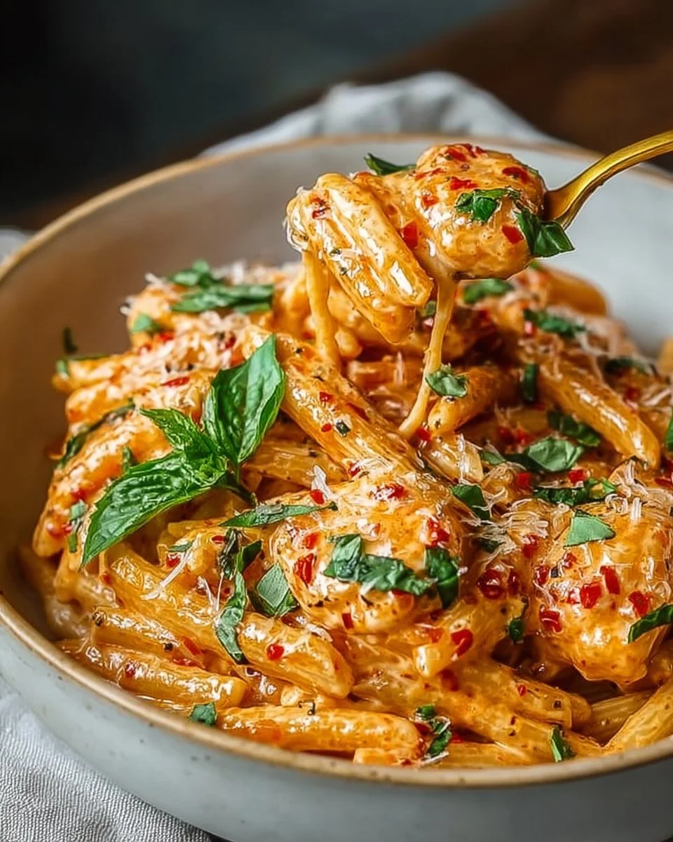 Creamy Tomato Garlic Pasta