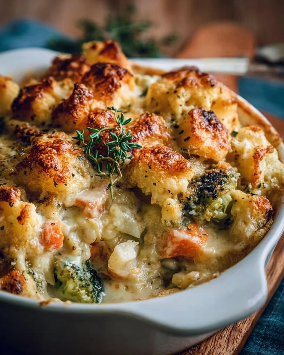 Creamy Winter Vegetable Casserole