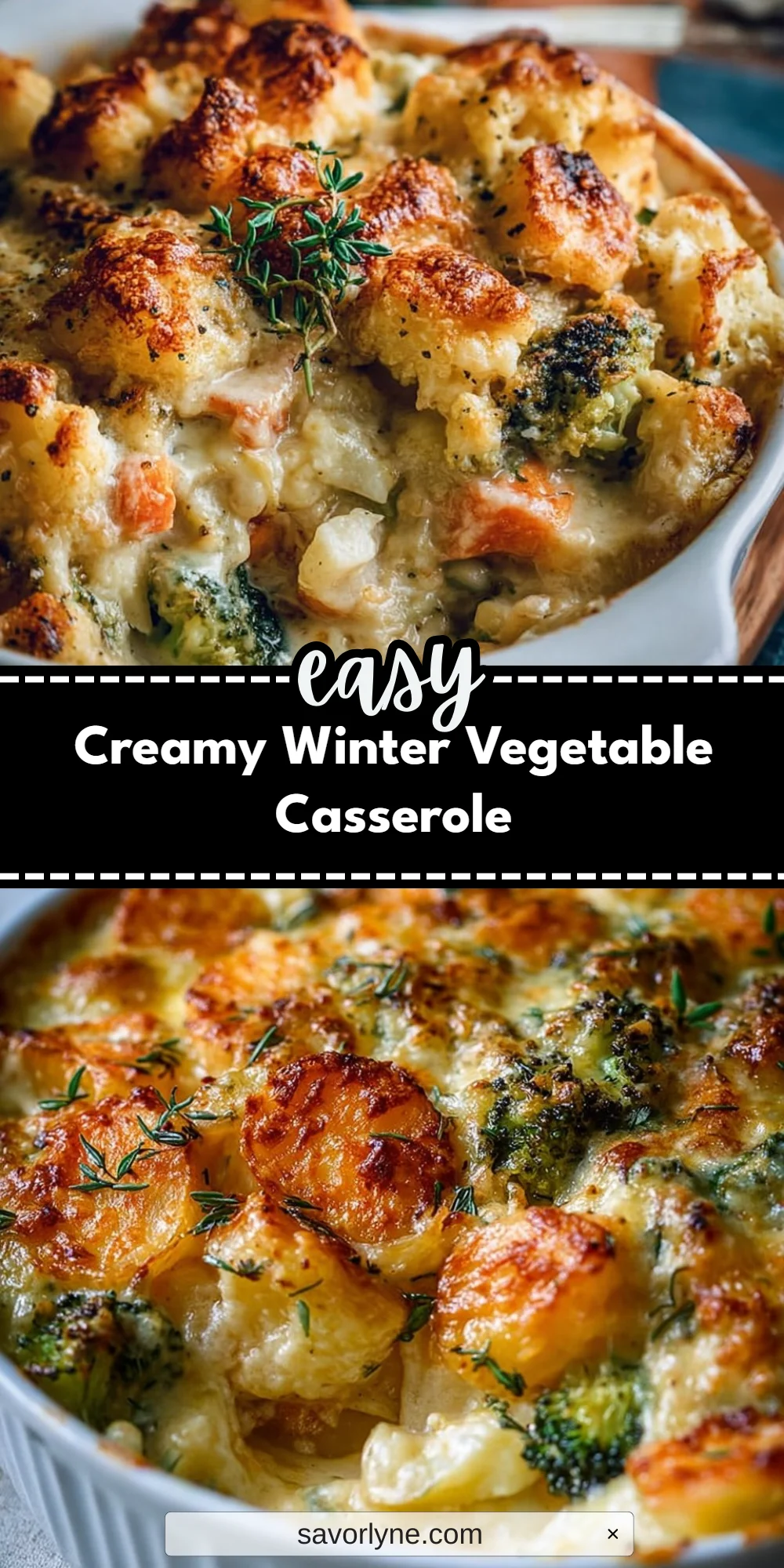 Creamy Winter Vegetable Casserole