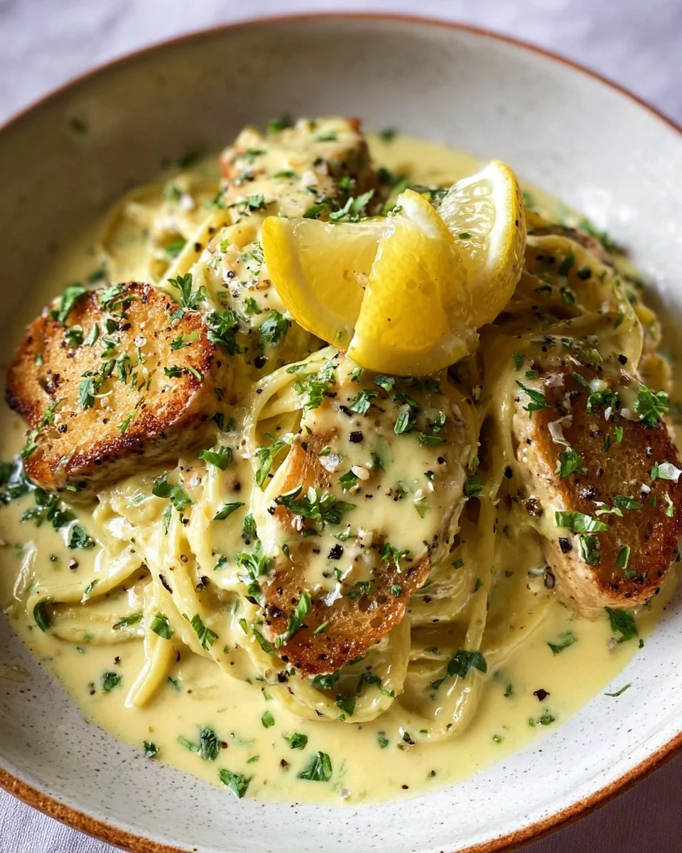 Easy Creamy Lemon Garlic Recipe