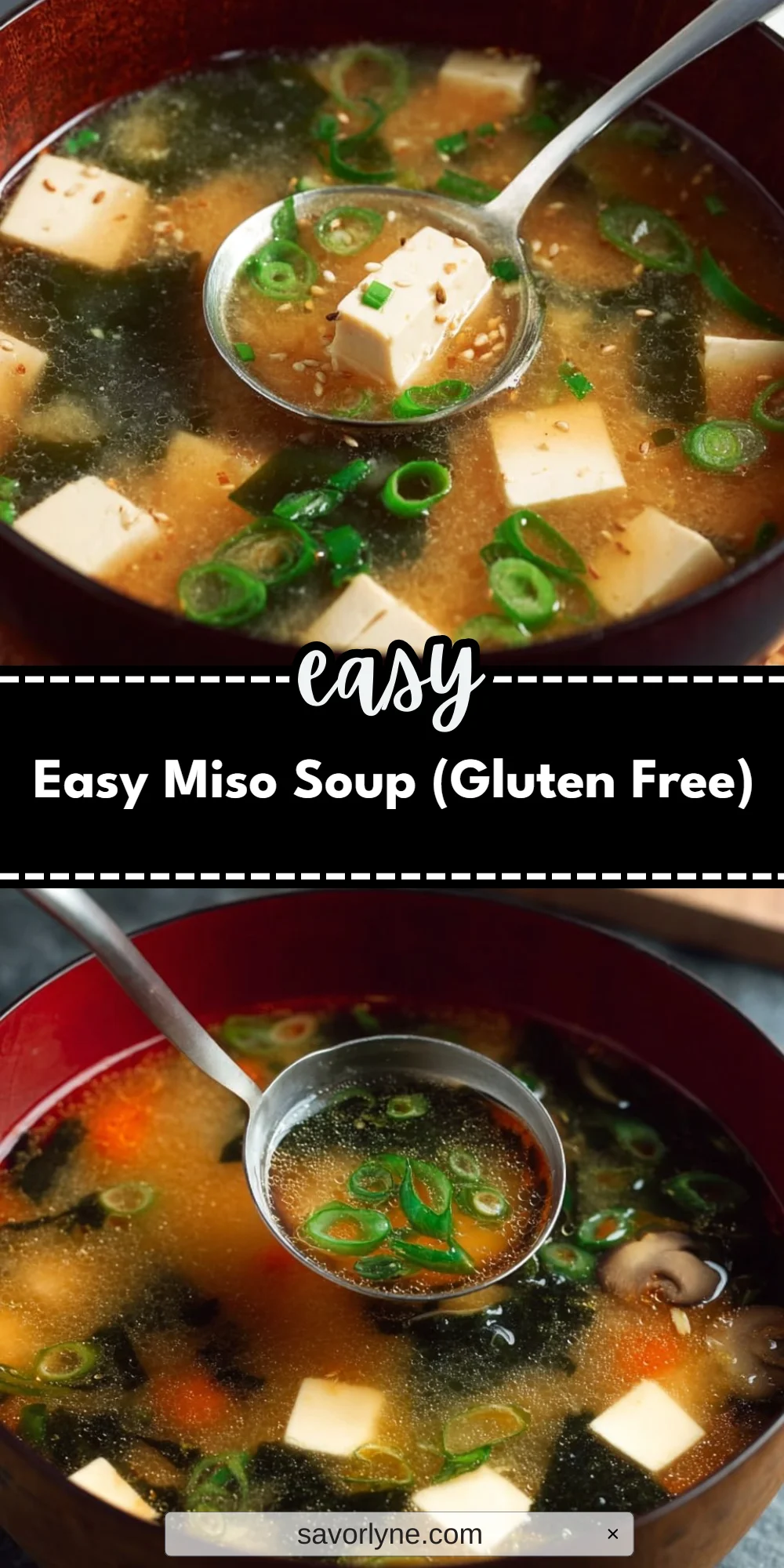 Easy Miso Soup (Gluten Free)