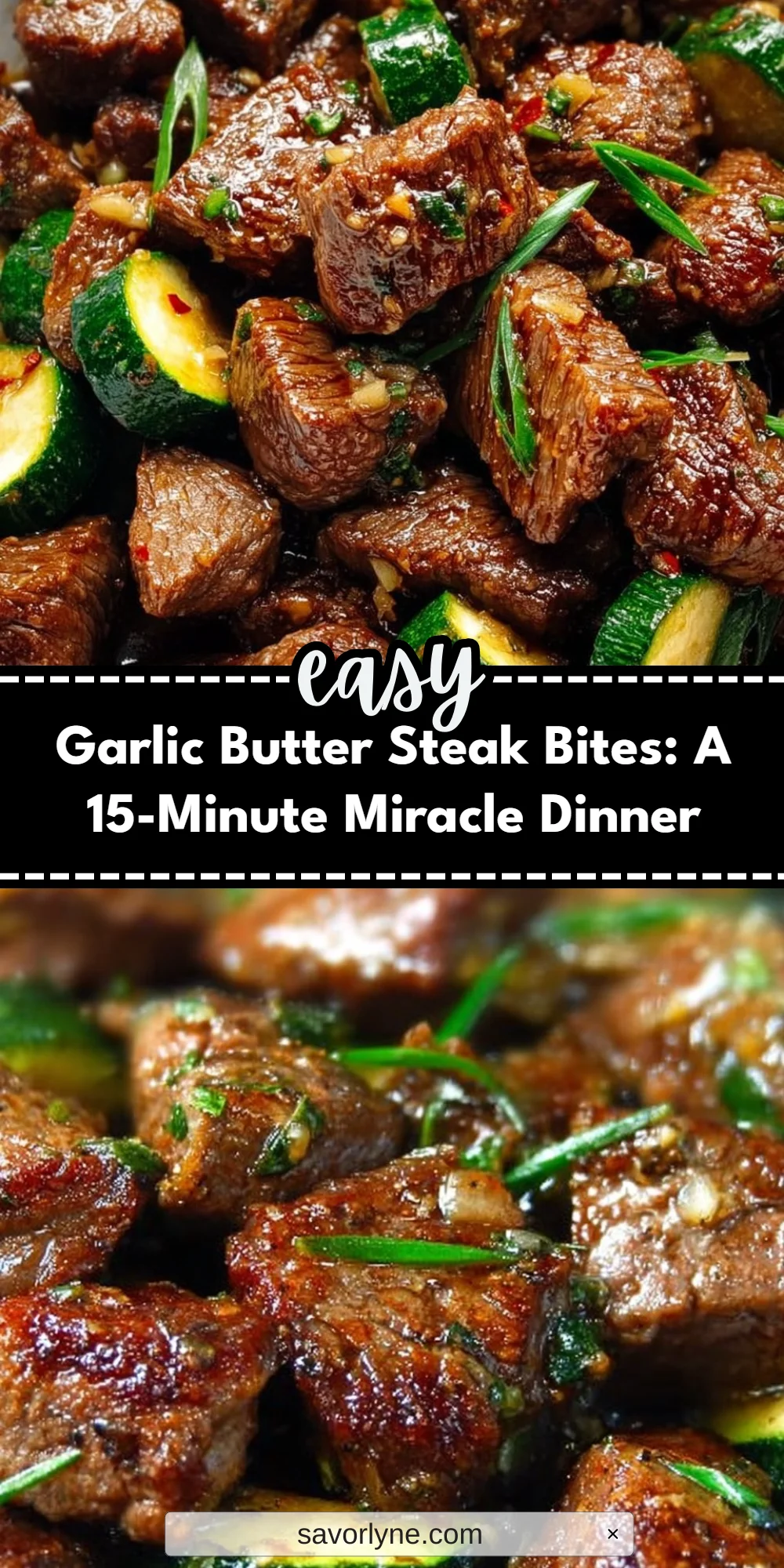 Garlic Butter Steak Bites: A 15-Minute Miracle Dinner