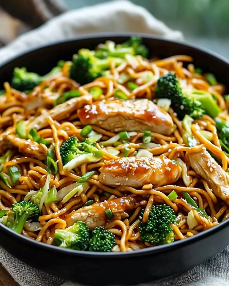 Gluten-Free Chicken Lo Mein