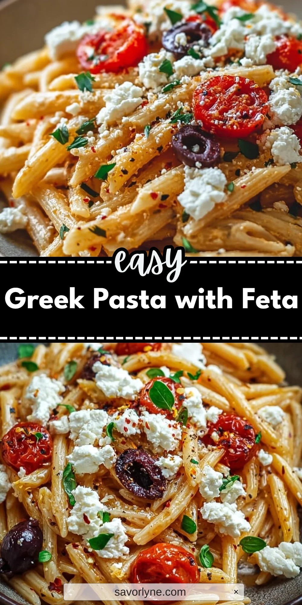 Greek Pasta with Feta