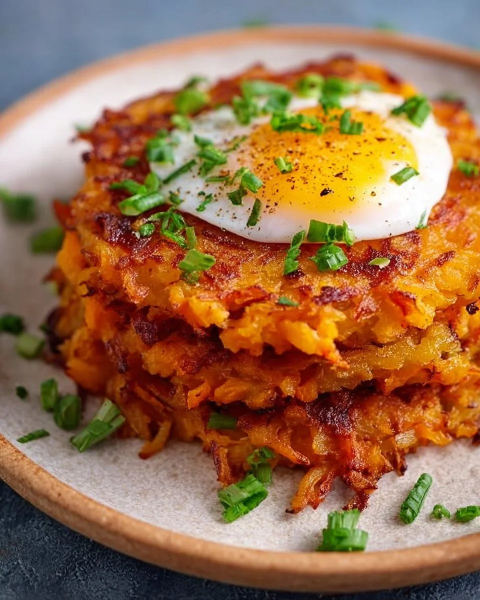 Healthy Sweet Potato Hash Browns