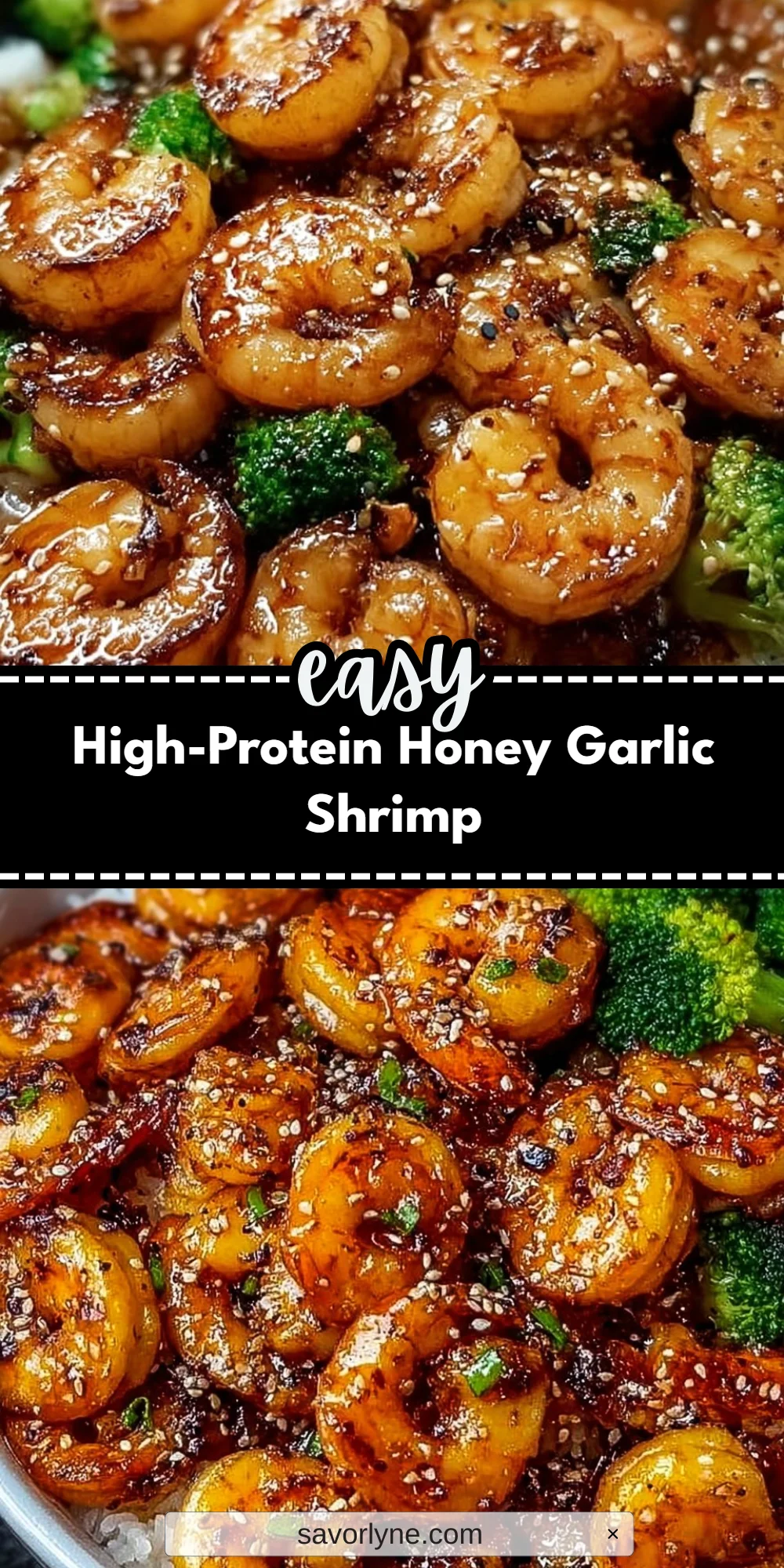 High-Protein Honey Garlic Shrimp
