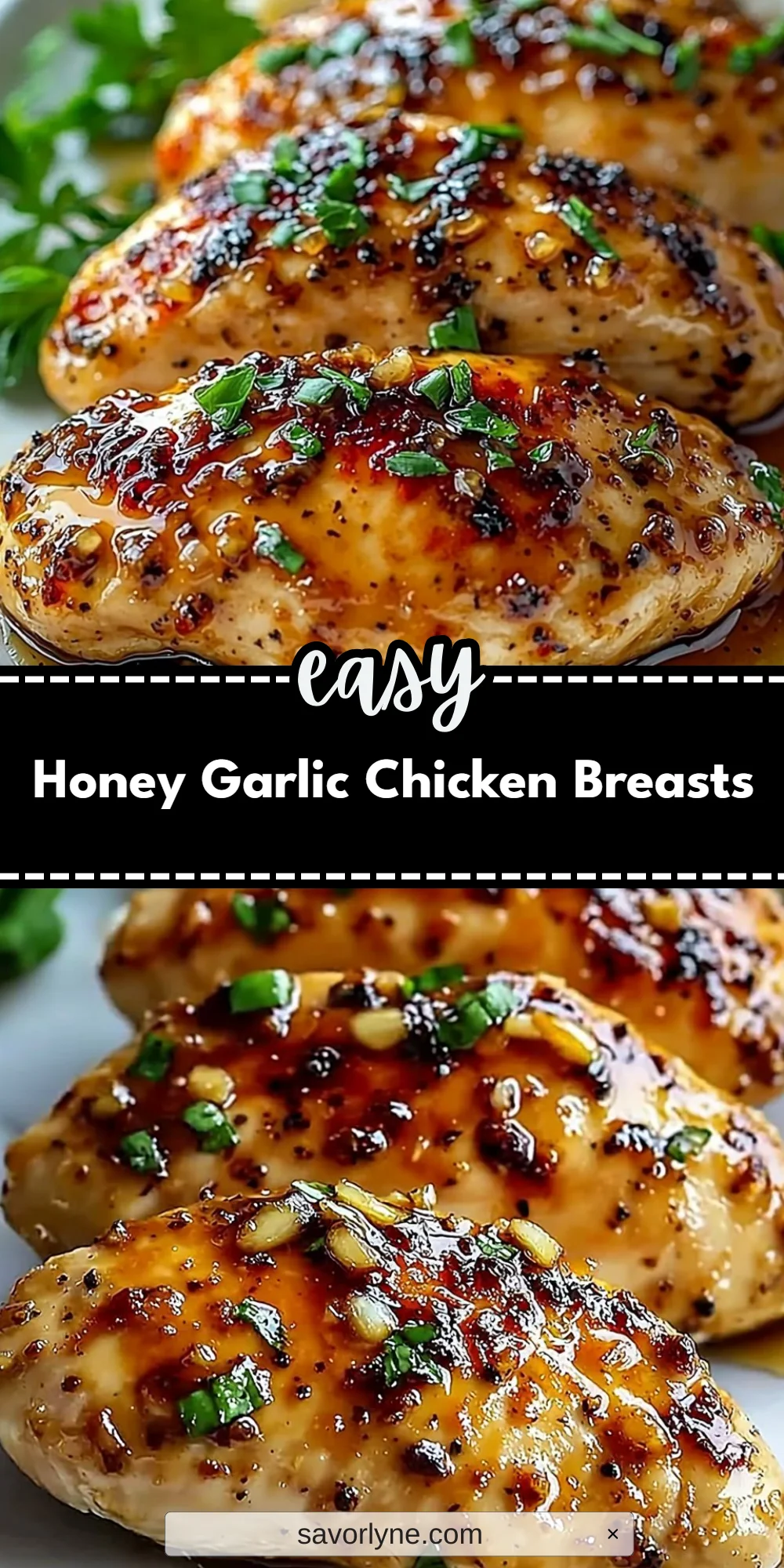 Honey Garlic Chicken Breasts
