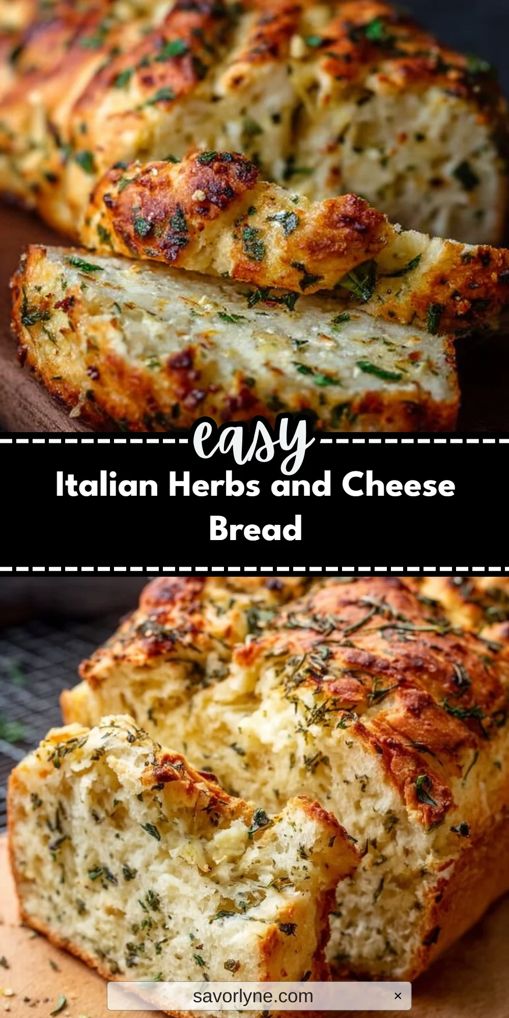 Italian Herbs and Cheese Bread