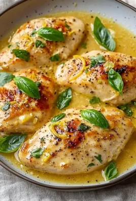 Delicious Lemon Basil Chicken recipe with fresh herbs and zesty flavor