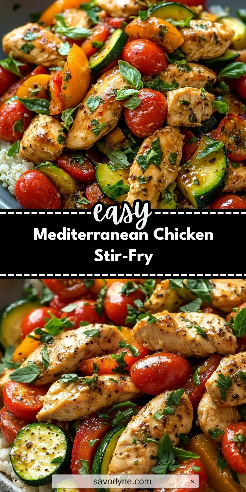 Mediterranean Chicken Stir-Fry
