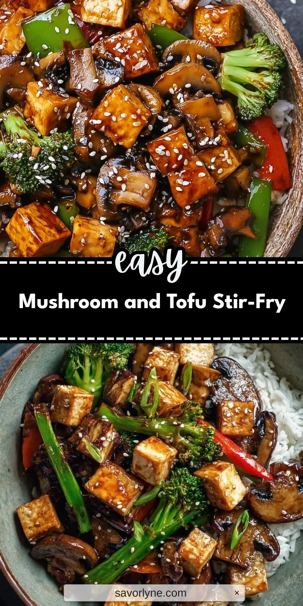 Mushroom and Tofu Stir-Fry