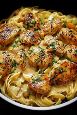 Delicious One-Pan Chicken with Buttered Noodles served on a plate