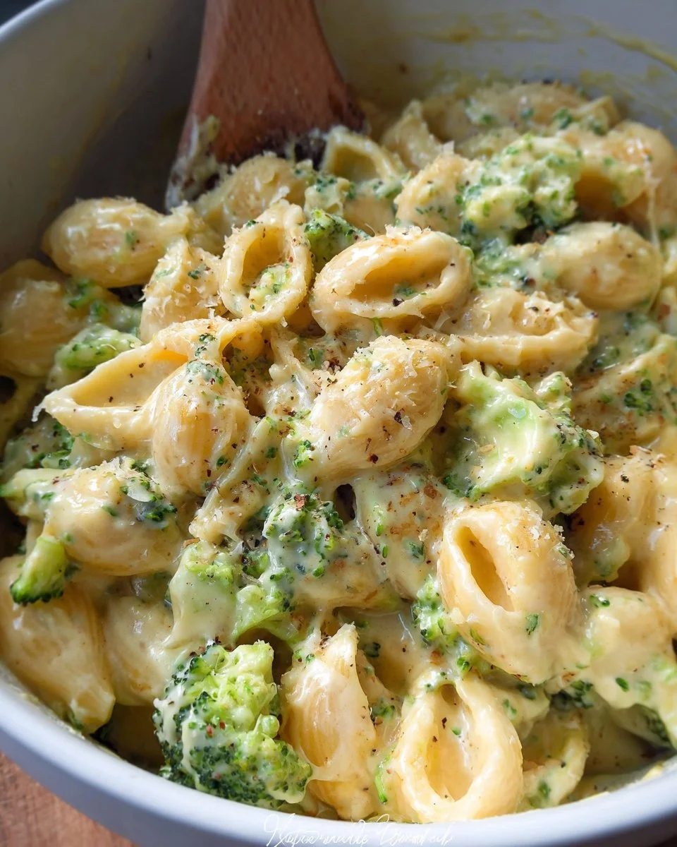 One Pot Healthy Broccoli Mac and Cheese
