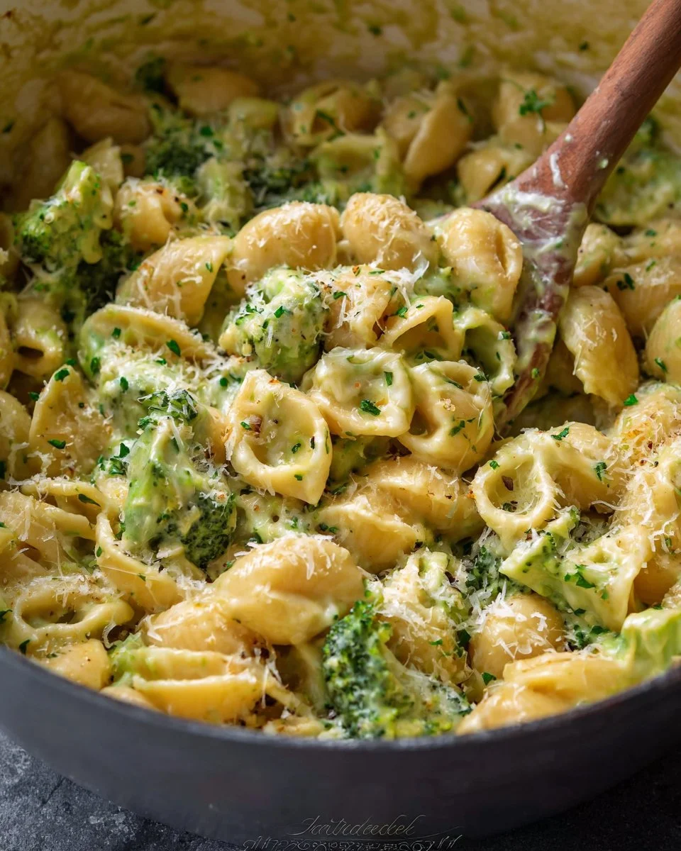 One Pot Healthy Broccoli Mac and Cheese