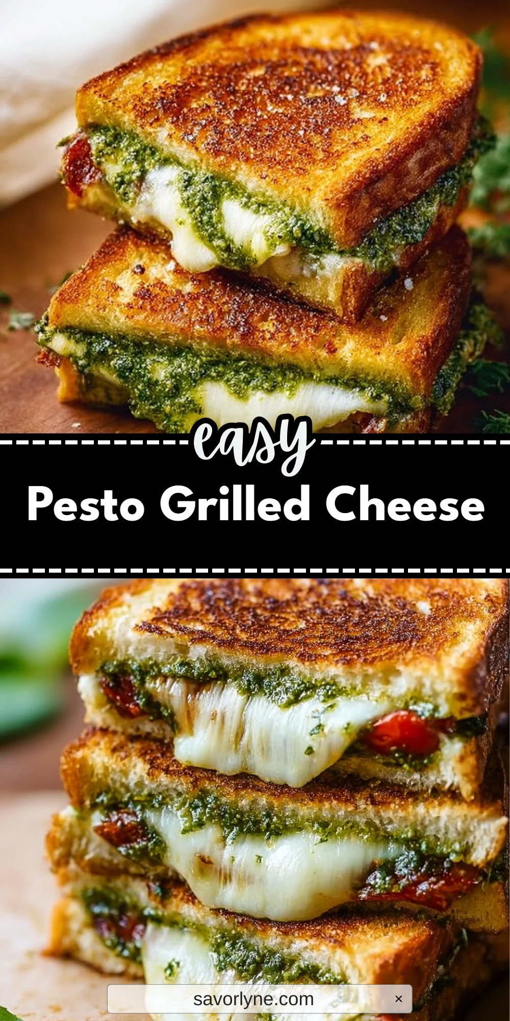 Pesto Grilled Cheese