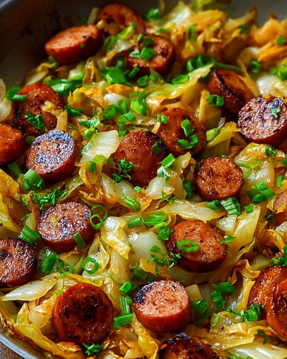 Sausage and Cabbage Stir Fry
