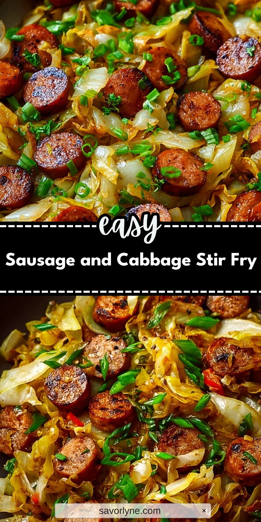 Sausage and Cabbage Stir Fry