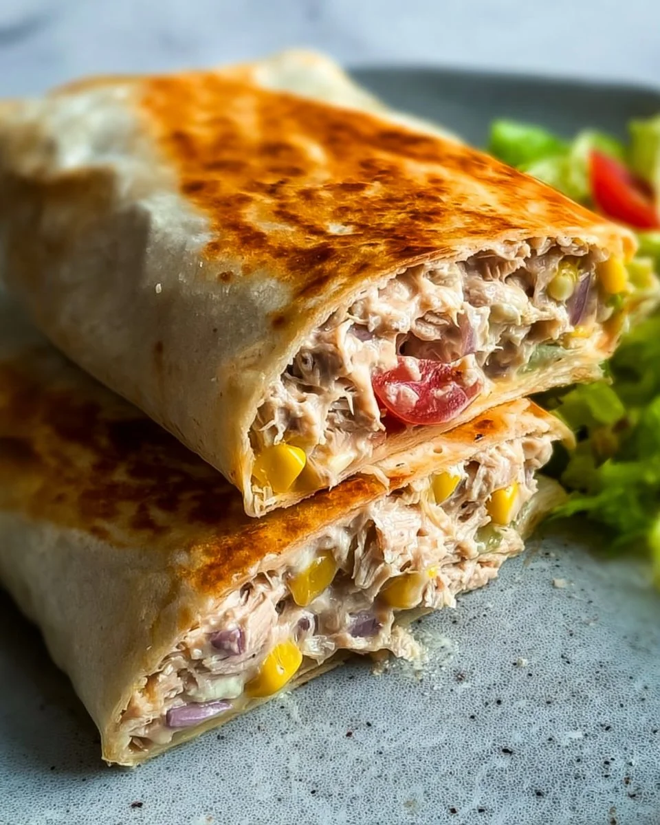 Tuna Melt Wrap