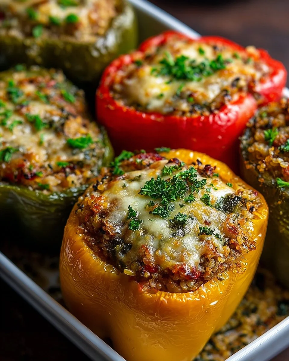 Vegetarian Stuffed Bell Peppers