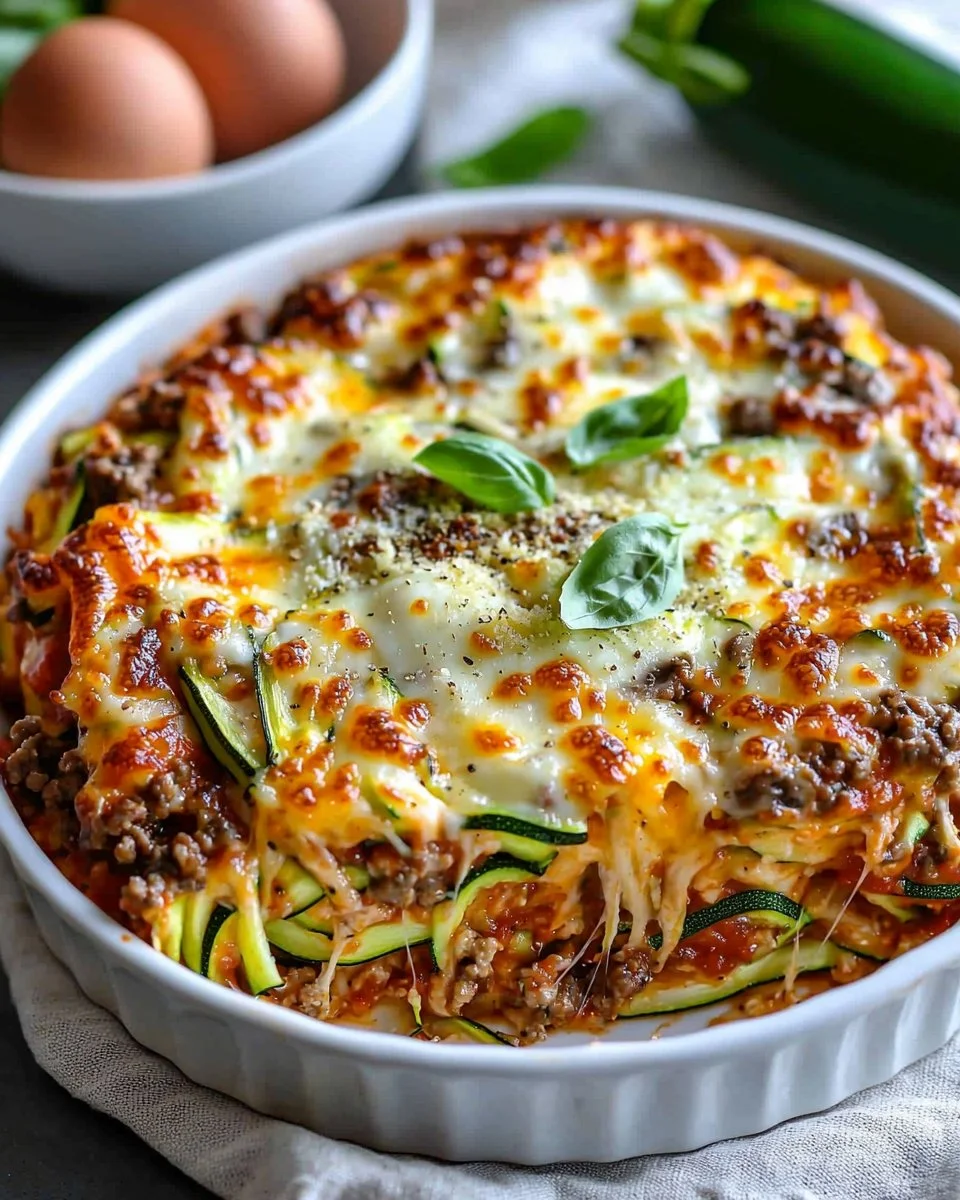 Zucchini Pizza Casserole