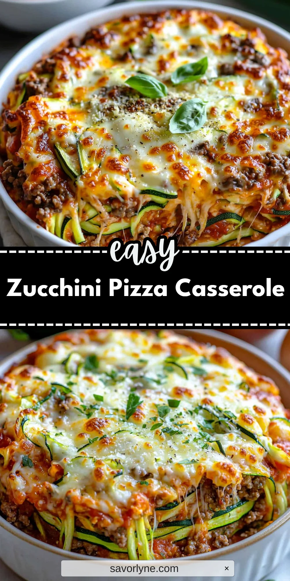 Zucchini Pizza Casserole