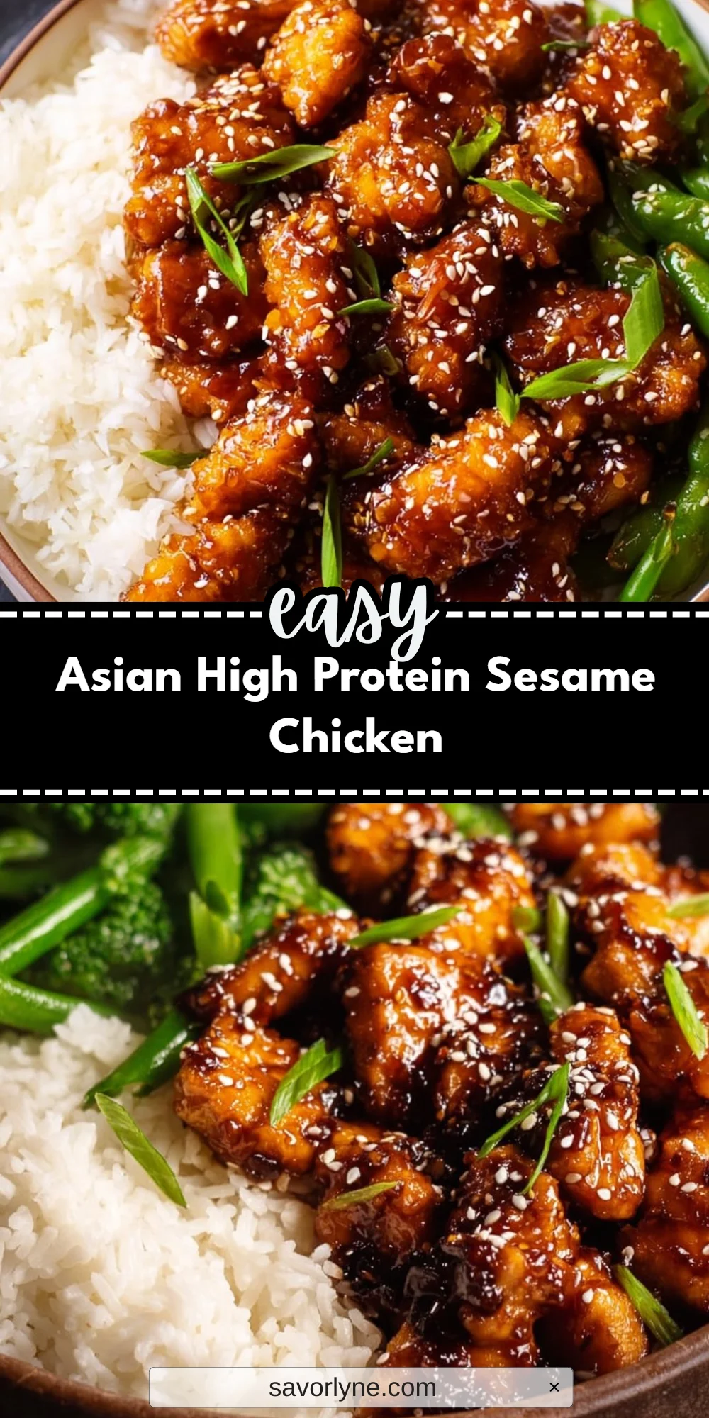 Asian High Protein Sesame Chicken