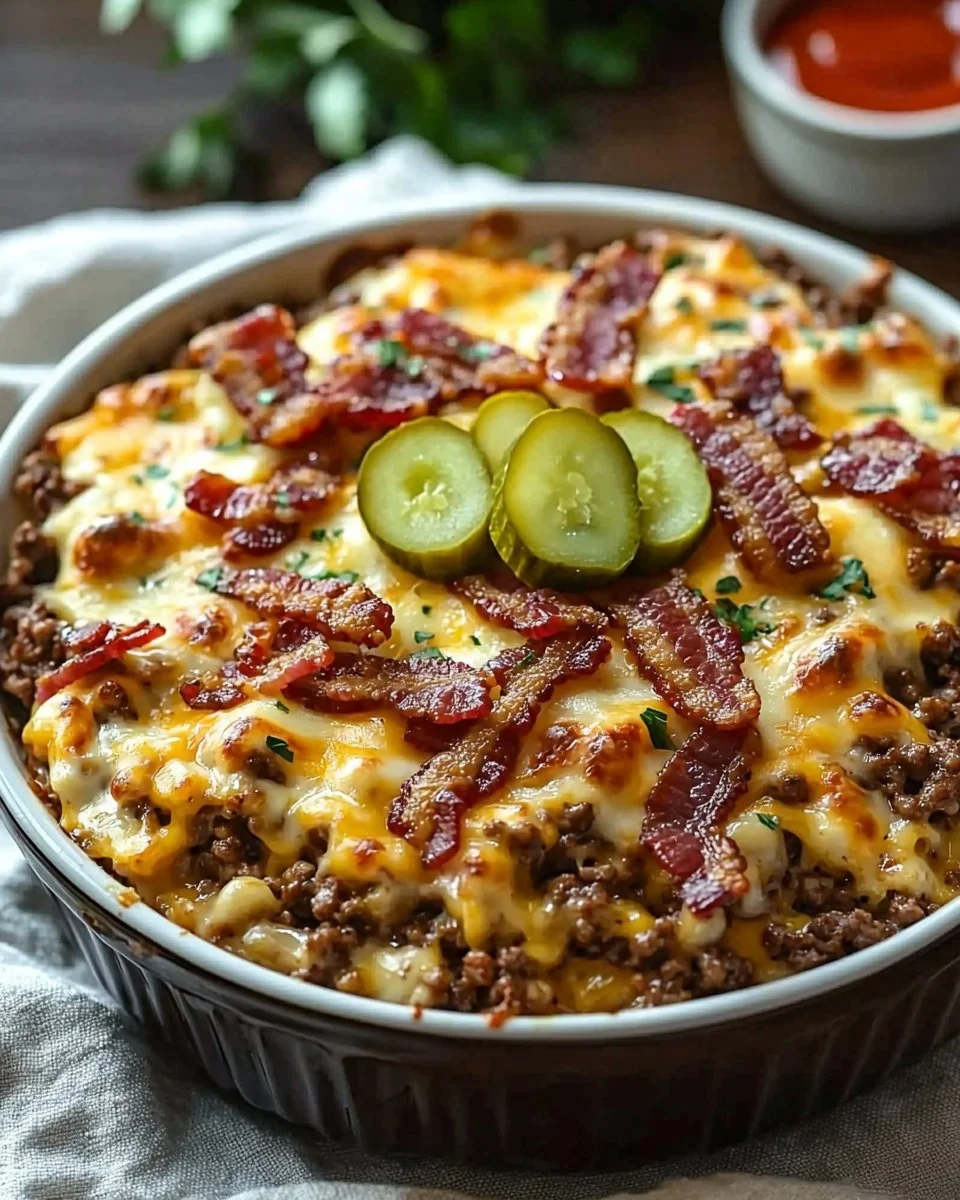 Bacon Cheeseburger Casserole