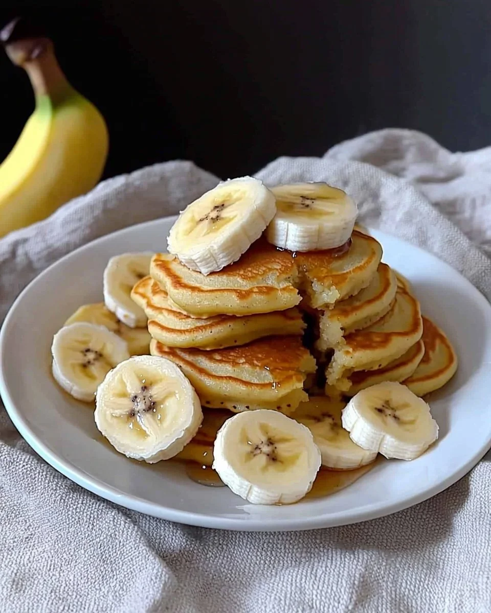 Banana Mini Pancakes