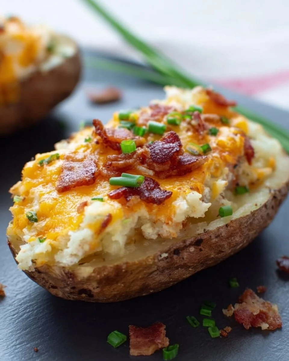Breakfast Twice Baked Potato