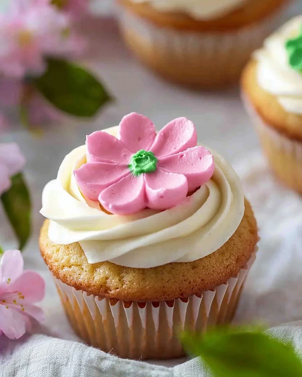 Cherry Blossom Cupcakes Recipe