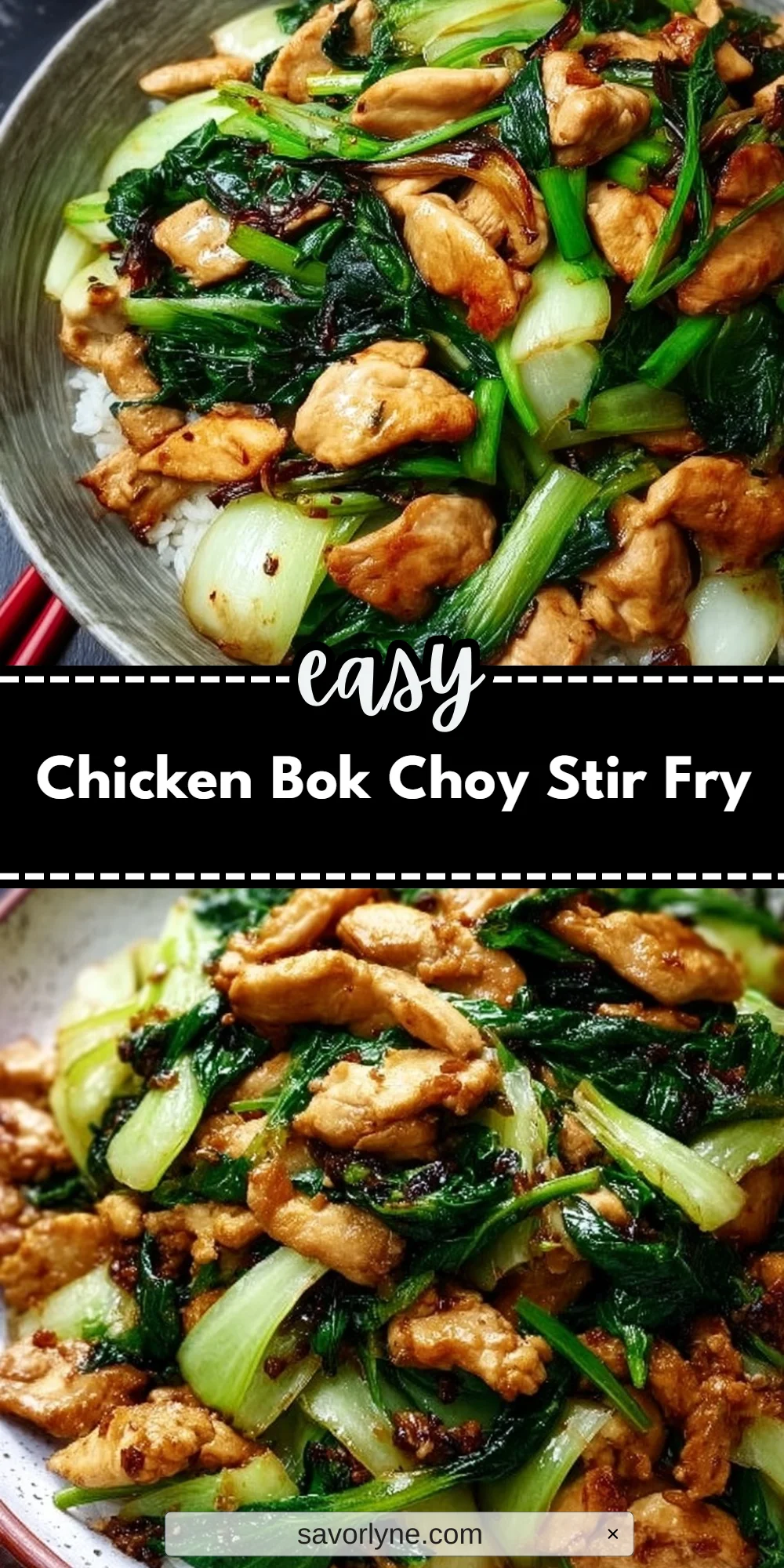 Chicken Bok Choy Stir Fry
