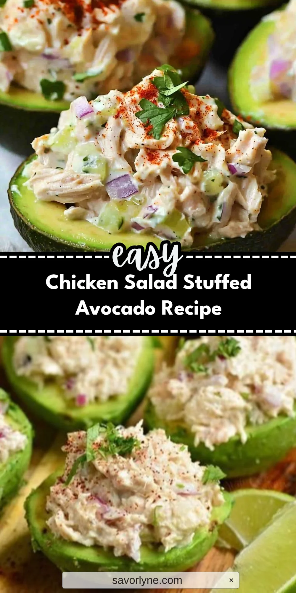 Chicken Salad Stuffed Avocado Recipe