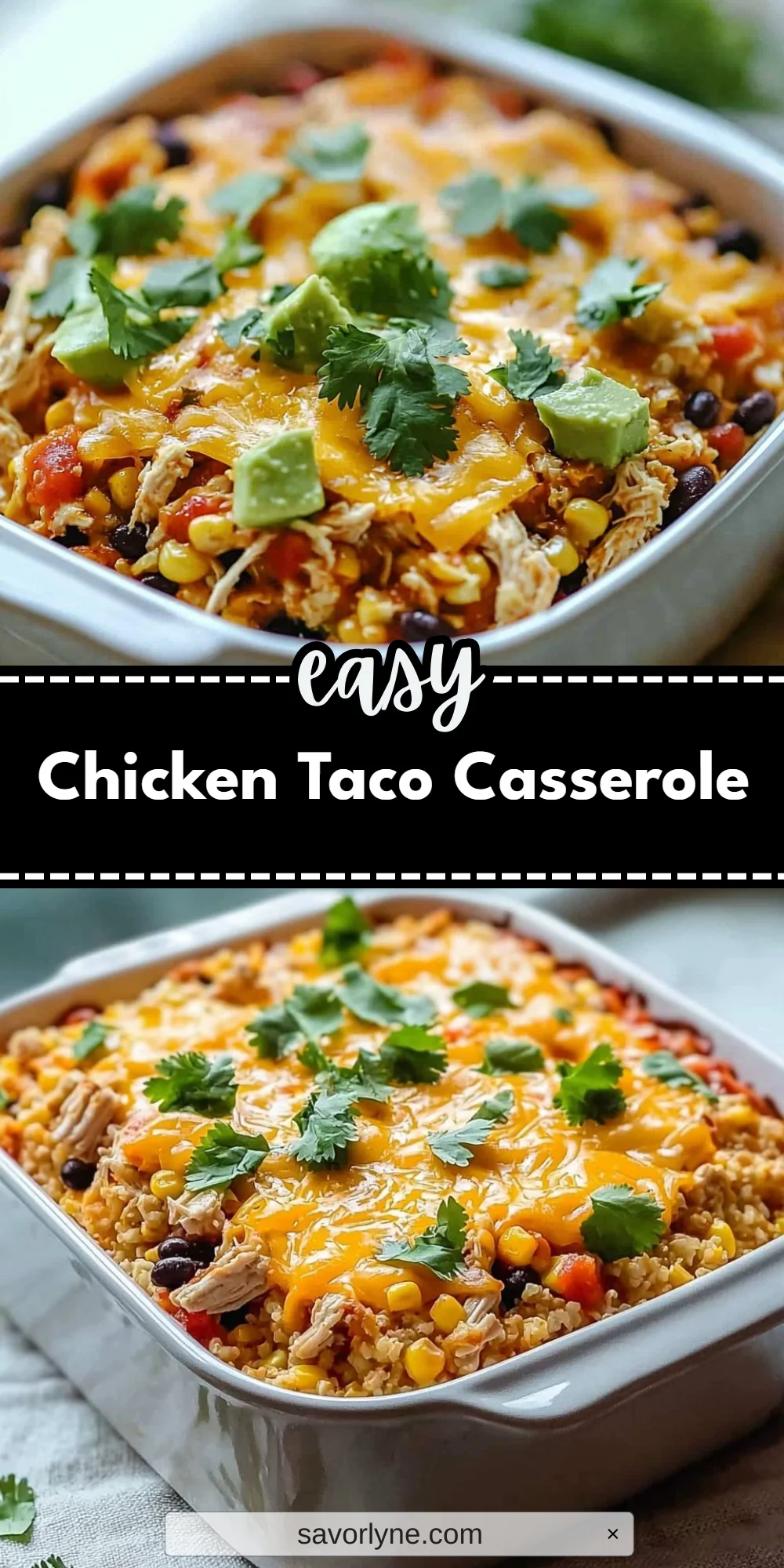 Chicken Taco Casserole