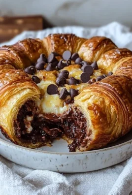 Delicious chocolate croissant breakfast bake ready to serve for a delightful morning treat.