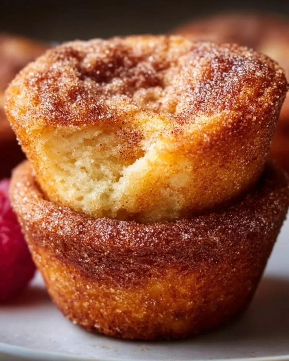 Cinnamon Sugar French Toast Muffins
