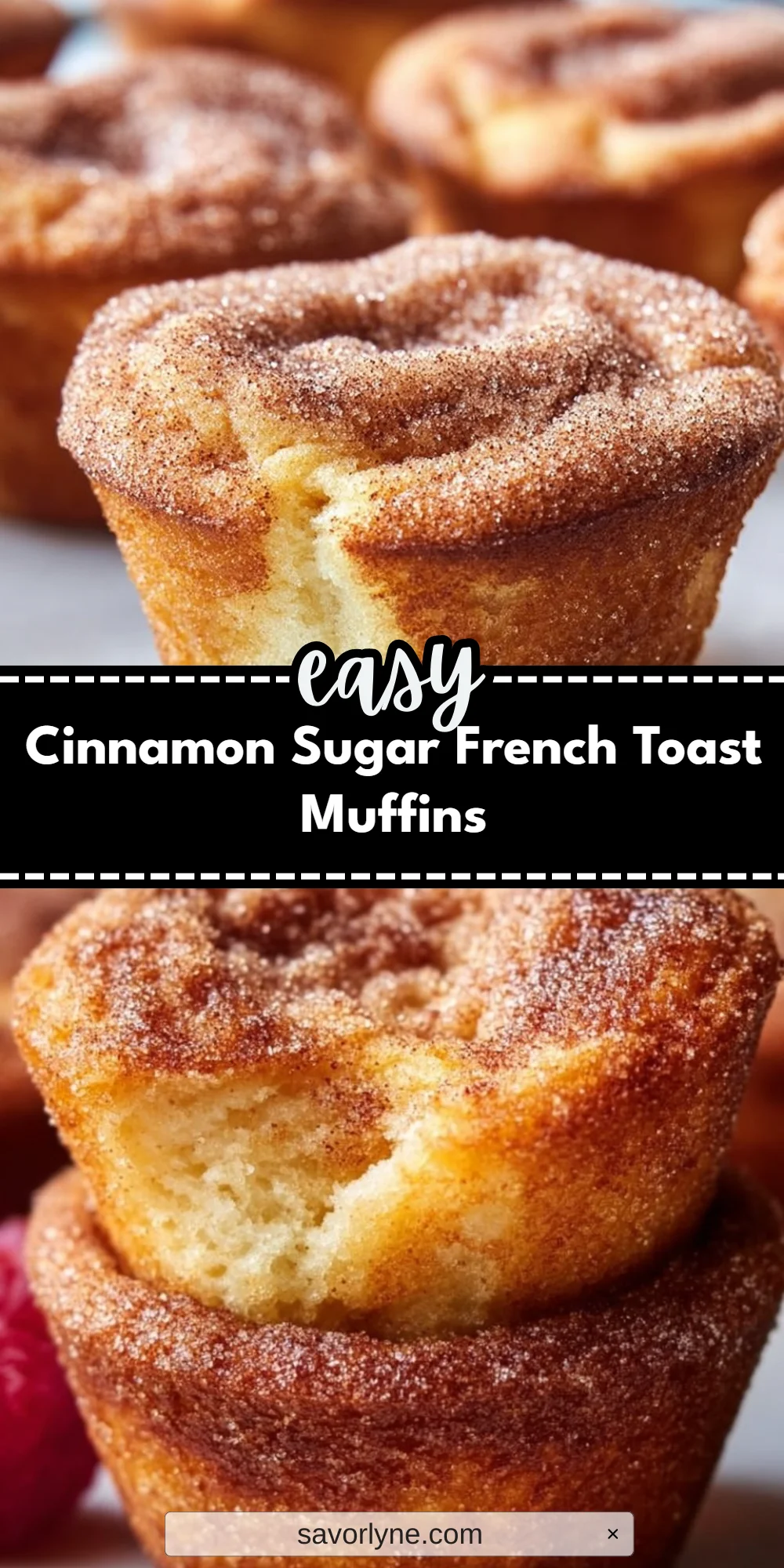 Cinnamon Sugar French Toast Muffins