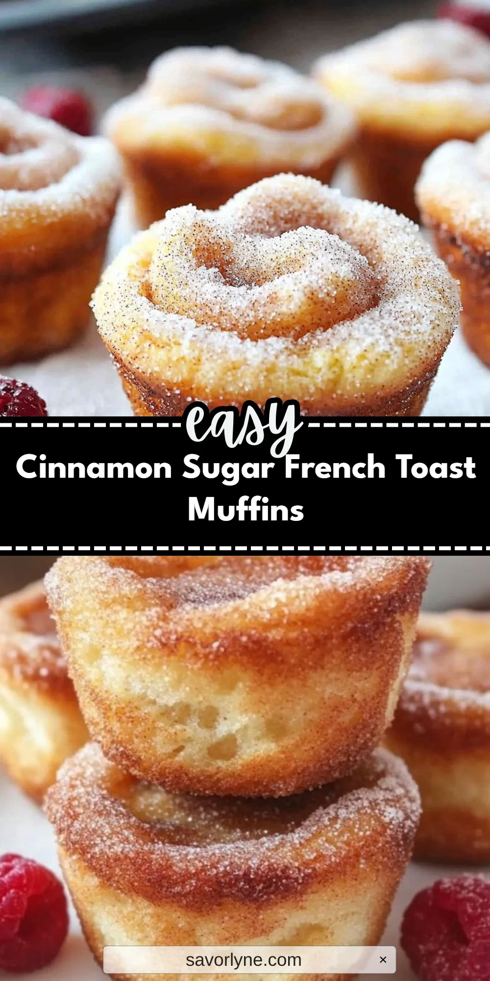 Cinnamon Sugar French Toast Muffins